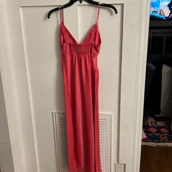 Urban Outfitters Rose Satin Slip Dress - Picture 8 of 11